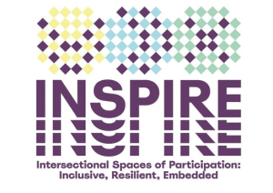 logo projektu inspire - Intersectional Spaces of Participation: Inclusive, Resilient, Embedded